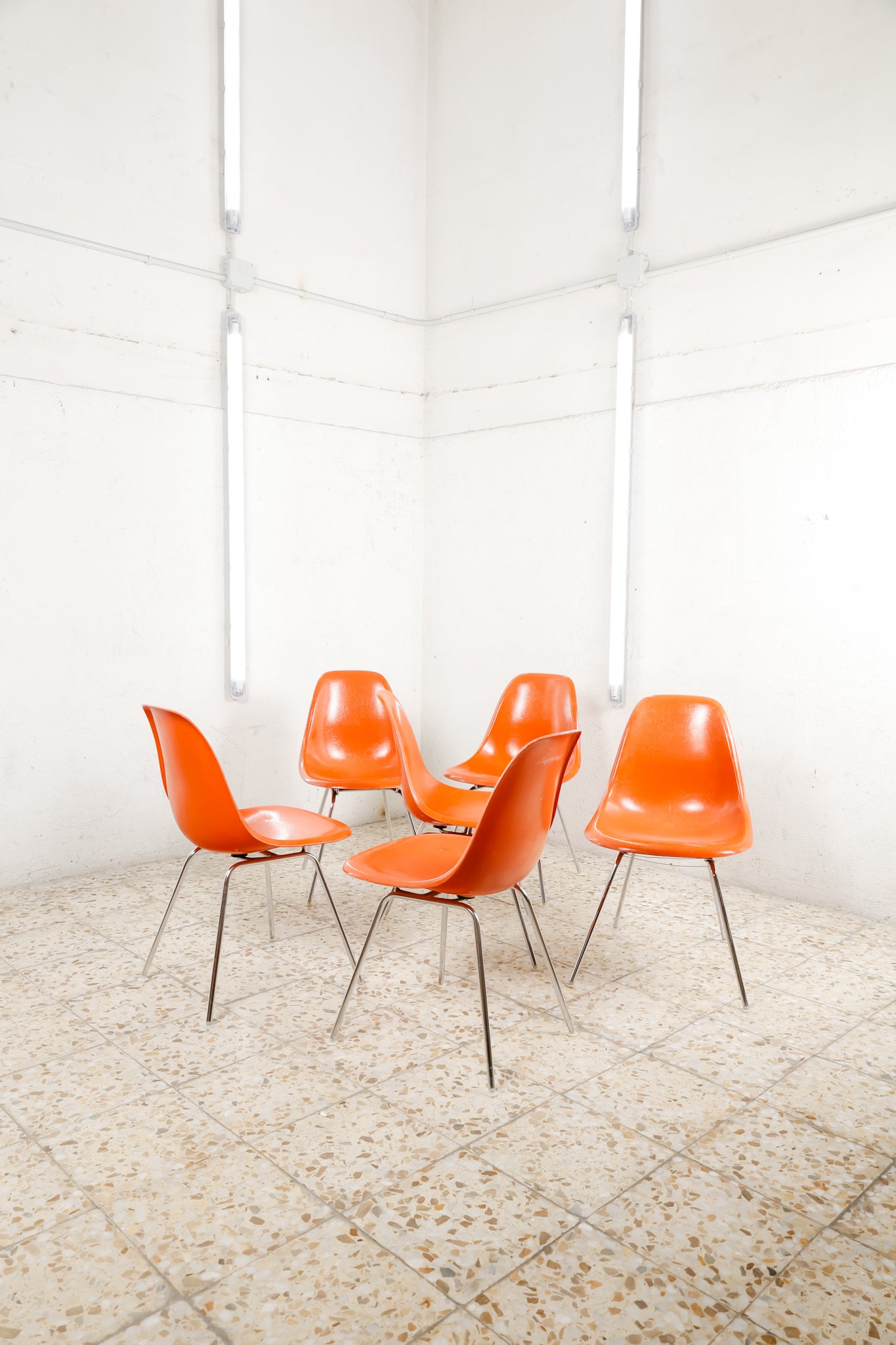 Eames Fiberglass DSX Chairs